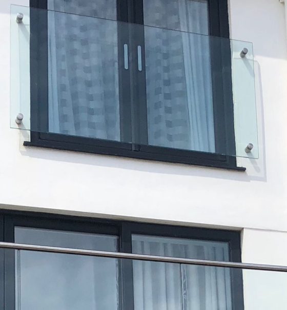 anthracite balcony doors